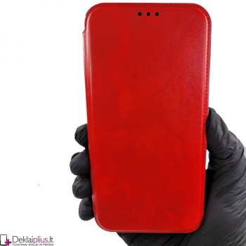 Razor odinis atverčiamas dėklas - raudonas (Samsung A34 5G)